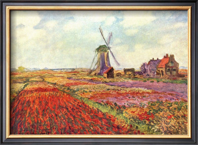 Tulips in Holland Claude Monet