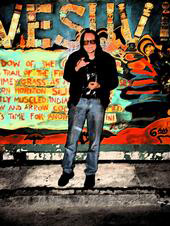 Ozzy in Kerouac Alley